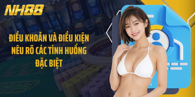 Điều khoản và điều kiện nêu rõ các tình huống đặc biệt