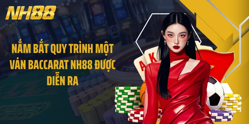 Nắm bắt quy trình một ván Baccarat NH88 được diễn ra