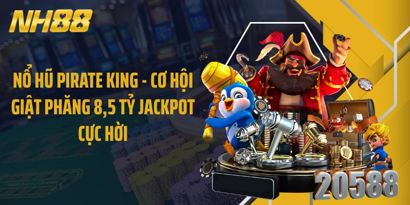 Nổ Hũ Pirate King - Cơ Hội Giật Phăng 8,5 Tỷ Jackpot Cực Hời