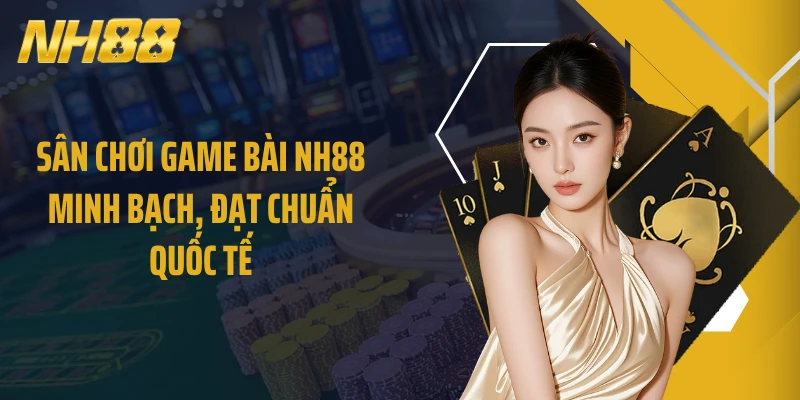 Sân chơi game bài NH88 minh bạch, đạt chuẩn quốc tế