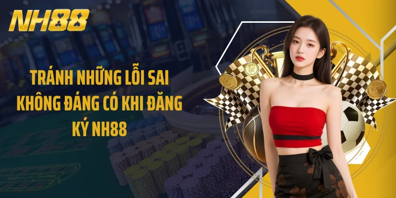 Tránh những lỗi sai không đáng có khi đăng ký NH88